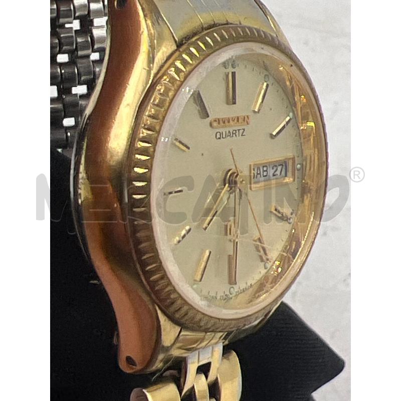 OROLOGIO DA POLSO LADY CITIZEN QUARTZ DORATO DAY DATE | Mercatino dell'Usato Teramo 4