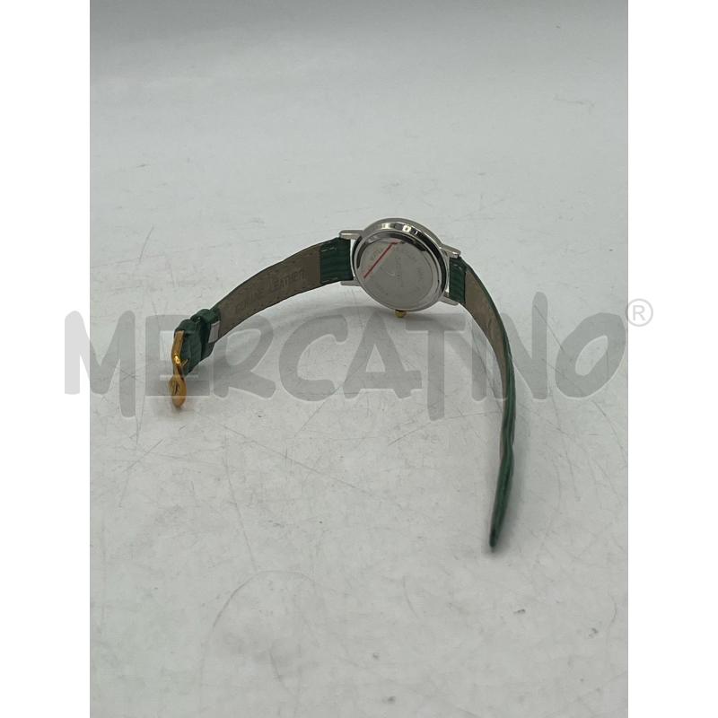 OROLOGIO DA POLSO LADY LAURENZ DORATO CINTURINO VERDE | Mercatino dell'Usato Teramo 3