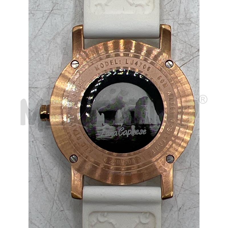 OROLOGIO DA POLSO LUNA CAPRESE DIPINTO QUADRANTE CINTURINO GOMMA | Mercatino dell'Usato Teramo 2