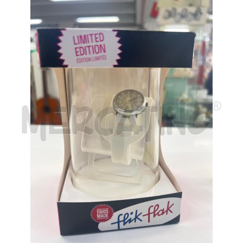 OROLOGIO DA POLSO MBI FLIK FLAK BIANCO LIMITED EDITION | Mercatino dell'Usato Teramo 1