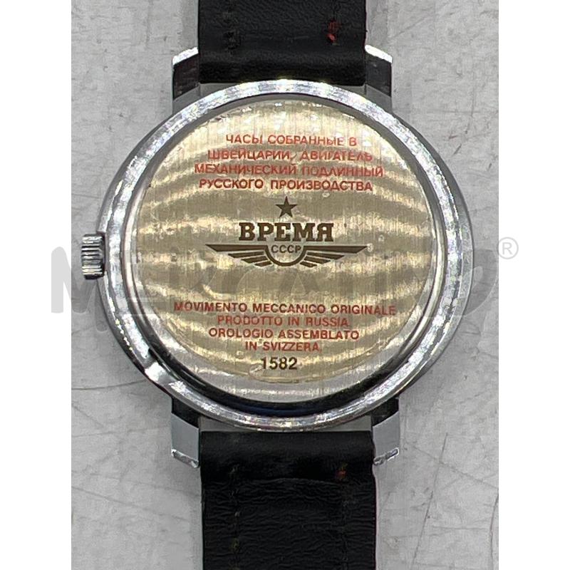 OROLOGIO DA POLSO RUSSO MOVIMENTO MECCANICO NERO BPEMR ORIGINALE VINTAGE COME NUOVO | Mercatino dell'Usato Teramo 2