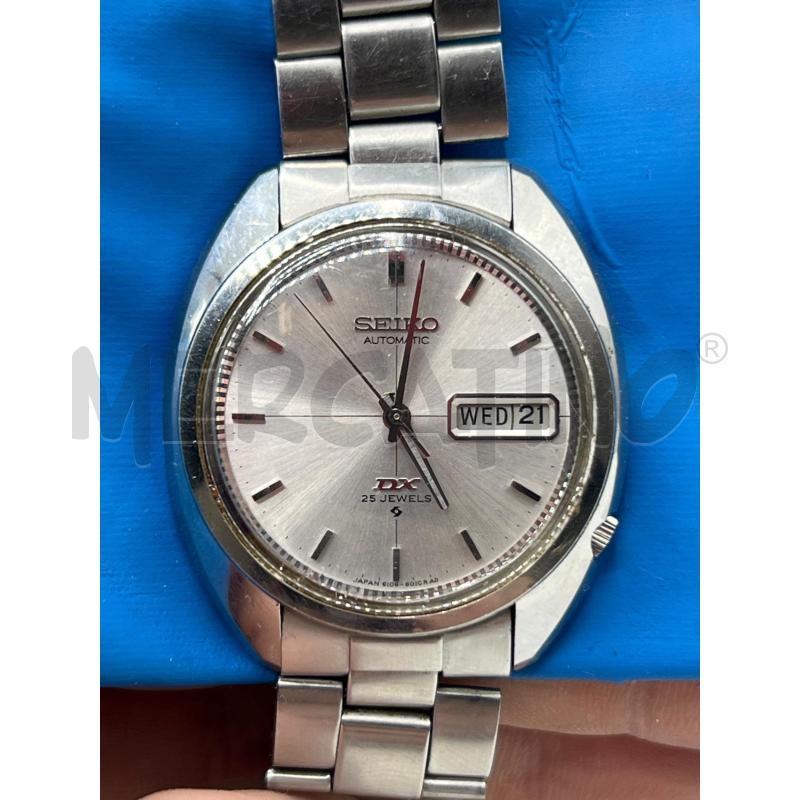 OROLOGIO DA POLSO SEIKO AUTOMATIC DX 25 JEWELS B 62300 UOMO INOX FUNZIONANTE DAY DATE | Mercatino dell'Usato Teramo 1
