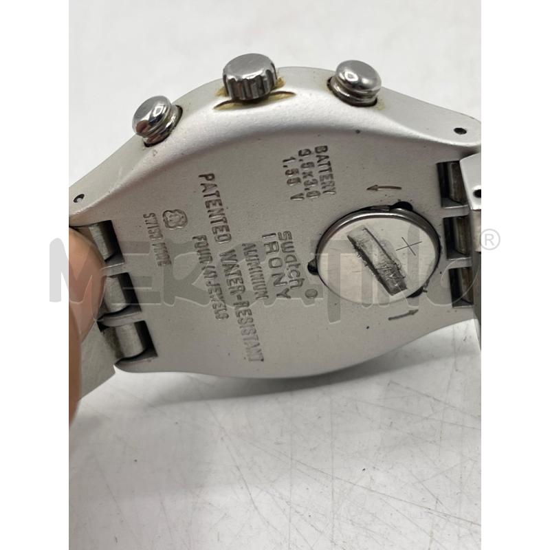 OROLOGIO DA POLSO SWATCH IRONY ALLUMINIUM CHRONOGRAPH | Mercatino dell'Usato Teramo 4