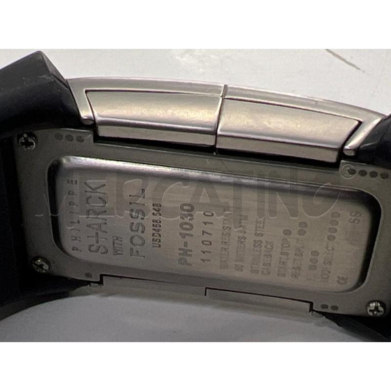 OROLOGIO DA POLSO S+ARCK WITH FOSSIL NERO DIGITALE | Mercatino dell'Usato Teramo 2