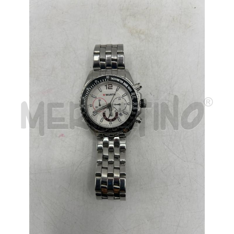 OROLOGIO DA POLSO WURTH INOX CHRONO   | Mercatino dell'Usato Teramo 1