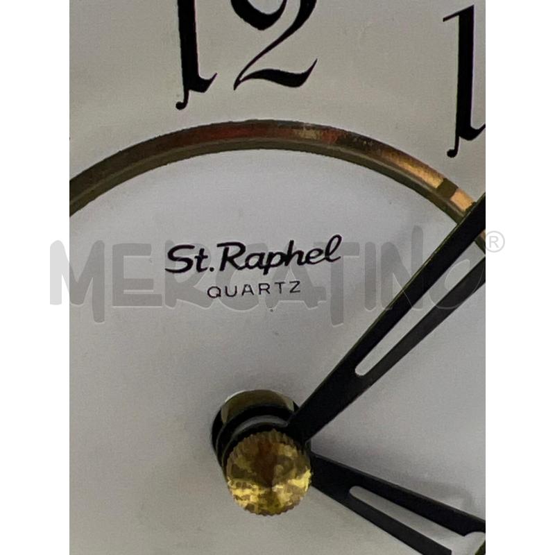 OROLOGIO DA TAVOLO CAMPANA IN VETRO TONI DORATI QUARTZ | Mercatino dell'Usato Teramo 2