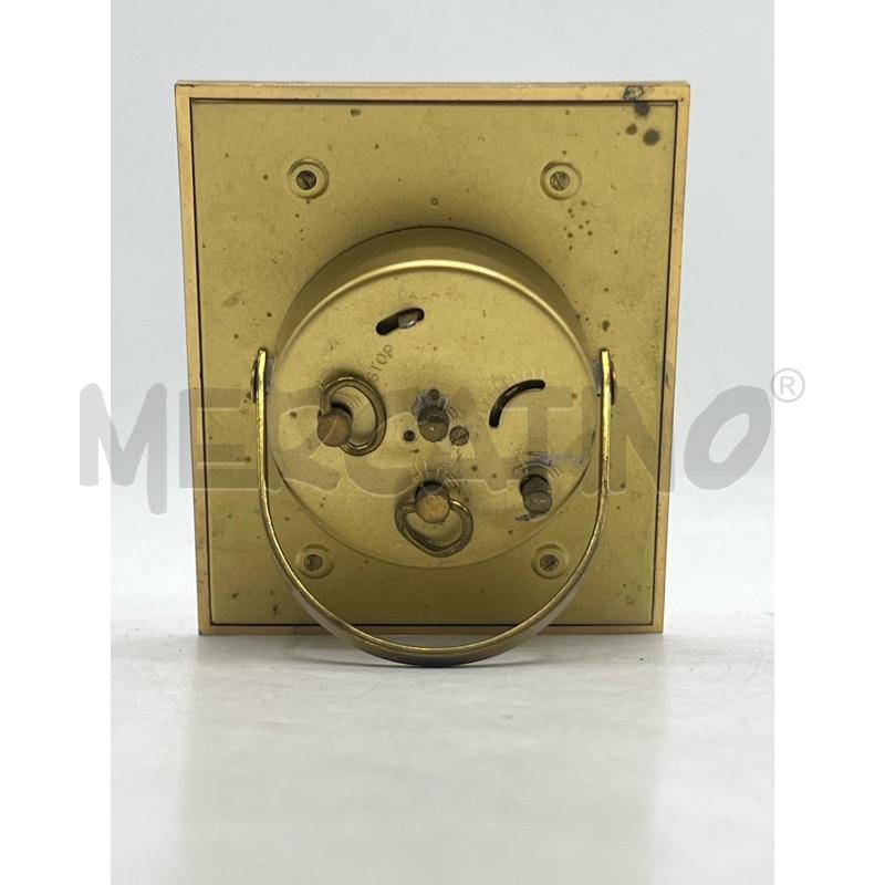 OROLOGIO DA TAVOLO EPOCA DORATO BLESSING WEST GERMANY | Mercatino dell'Usato Teramo 4