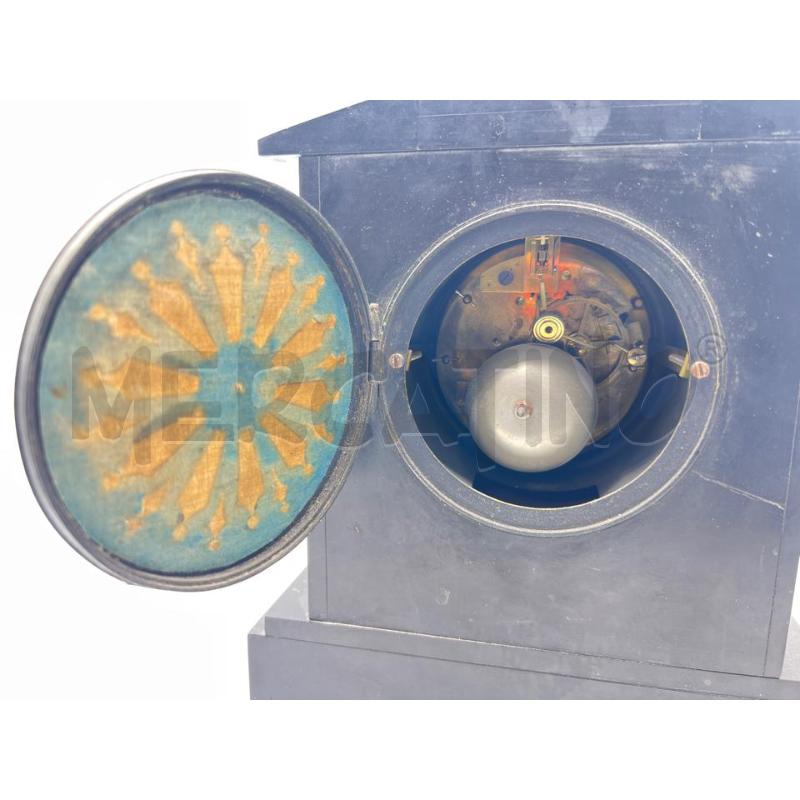 OROLOGIO DA TAVOLO '800 JAPY FRERES E CIE FRANCIA BRONZO DORATO E MARMO NERO '800 | Mercatino dell'Usato Teramo 3