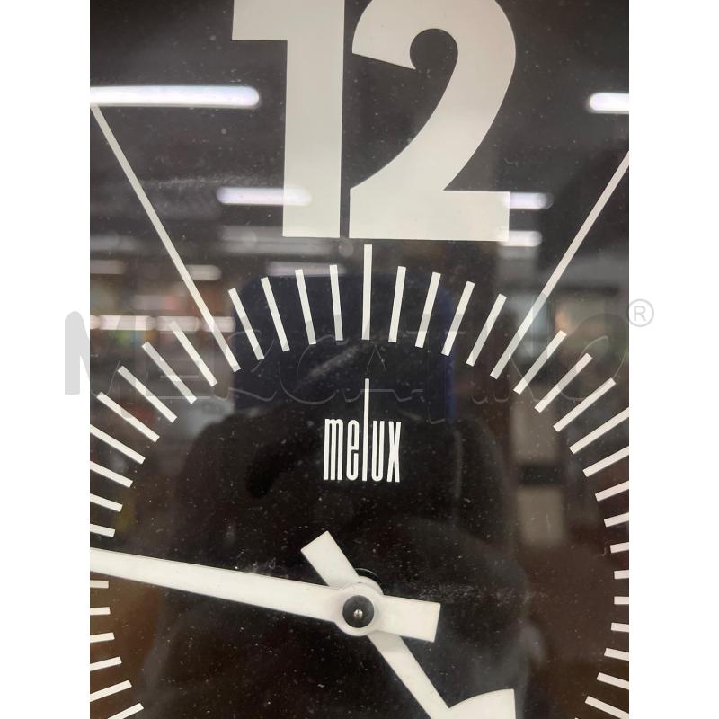 OROLOGIO PENDOLO VINTAGE MELUX BIANCO NERO DA COLLEZIONE H 190CM | Mercatino dell'Usato Teramo 3