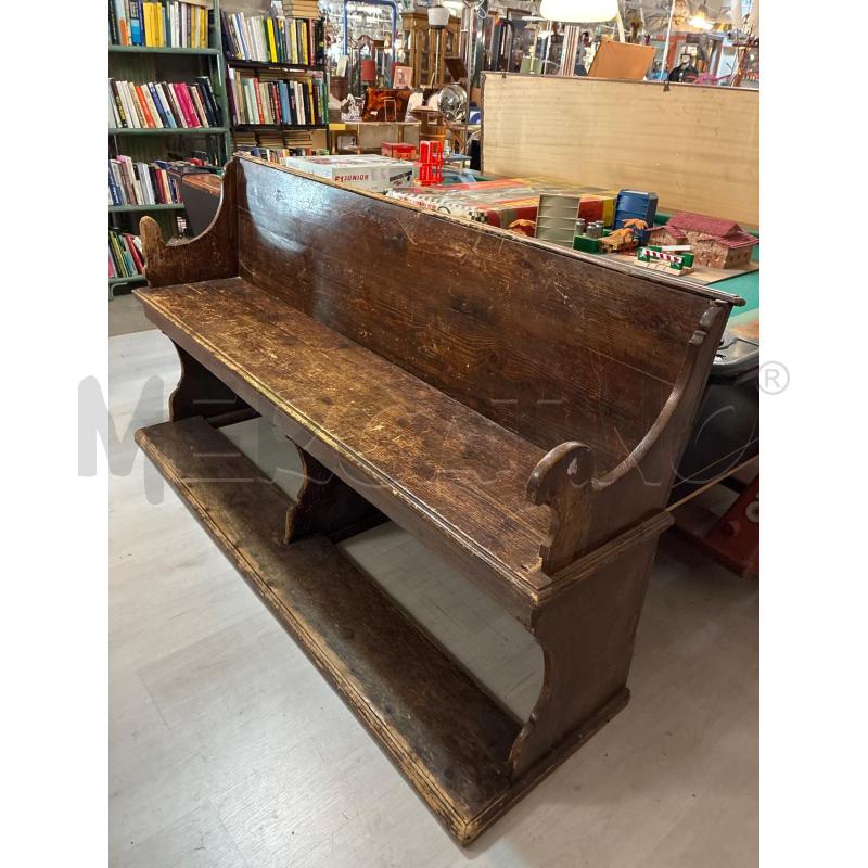PANCA LEGNO RUSTICA ORIGINALE D'EPOCA  | Mercatino dell'Usato Teramo 1