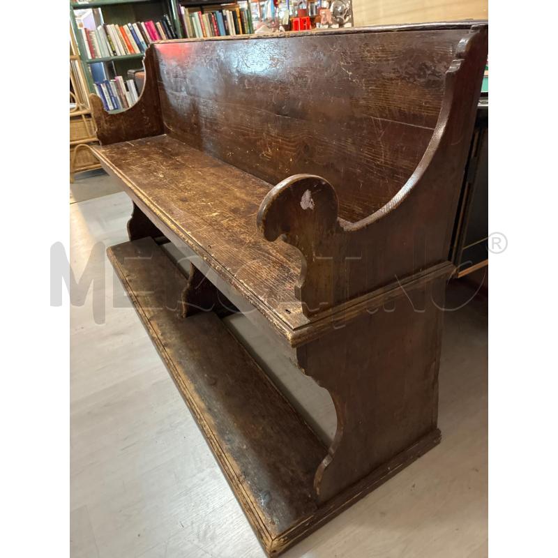 PANCA LEGNO RUSTICA ORIGINALE D'EPOCA  | Mercatino dell'Usato Teramo 2