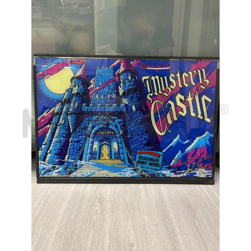 PANNELLO PER FLIPPER MYSTERY CASTLE PINBALL PARTS DA COLLEZIONE | Mercatino dell'Usato Teramo 1