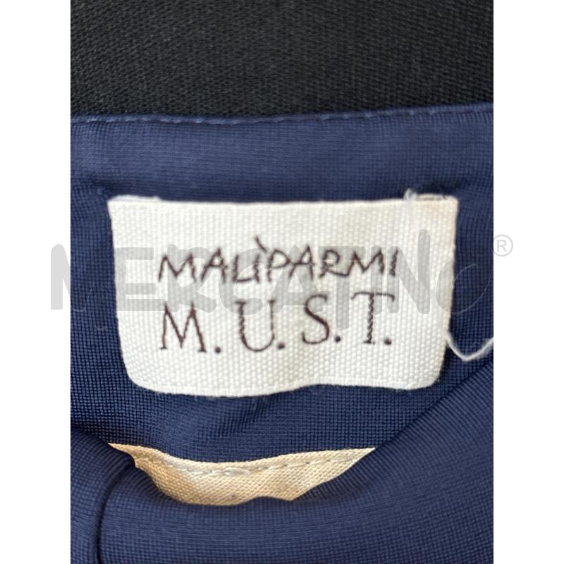 PANTALONE DONNA MALIPARMI BLU NOTTE ZIP LATERALE | Mercatino dell'Usato Teramo 2
