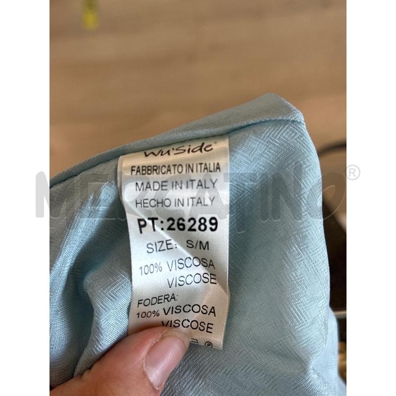 PANTALONE DONNA WU SIDE VERDE ACQUA  | Mercatino dell'Usato Teramo 4