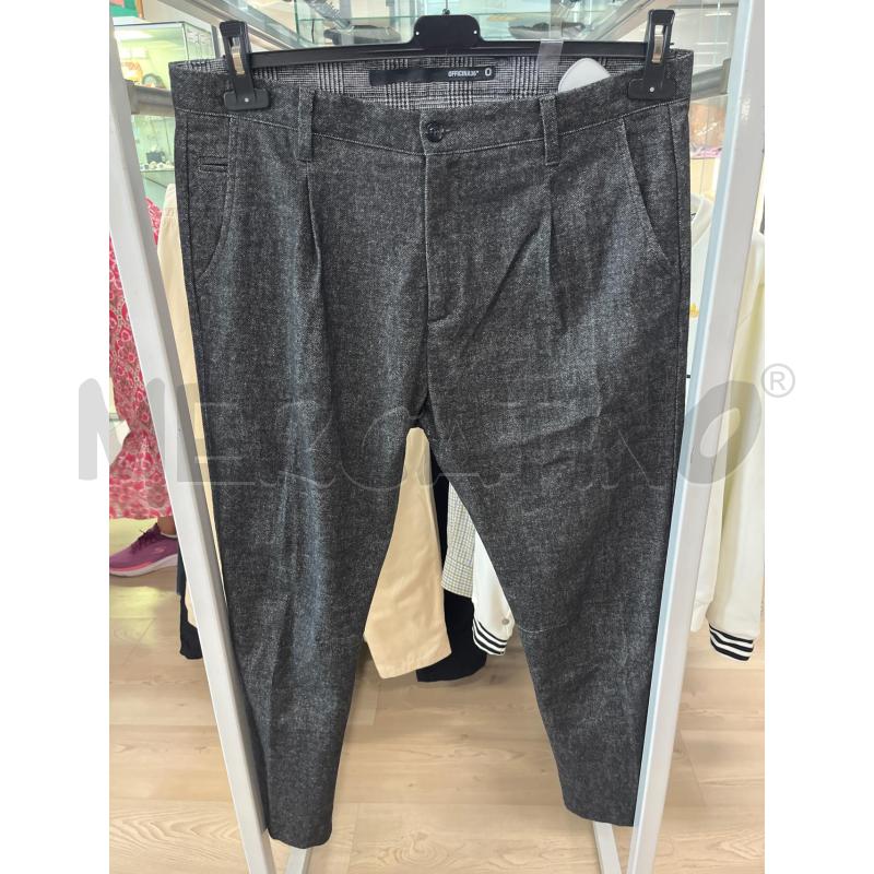PANTALONE UOMO OFFICINA 65 GRIGIO SPINATO | Mercatino dell'Usato Teramo 1