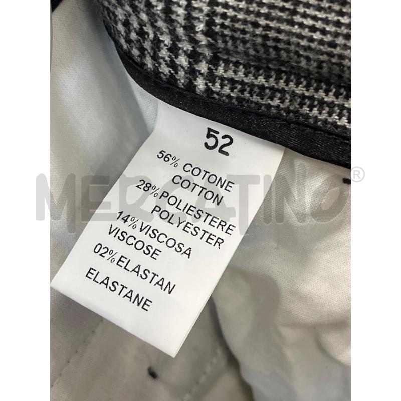 PANTALONE UOMO OFFICINA 65 GRIGIO SPINATO | Mercatino dell'Usato Teramo 3