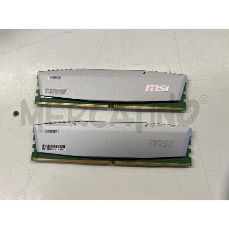 PC RAM 2X8GB DDR5-SDRAM 5600 MHZ MSI | Mercatino dell'Usato Teramo 1