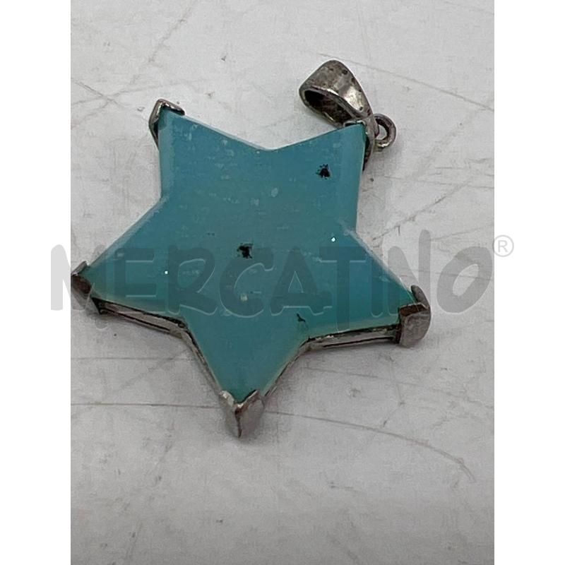 PENDENTE ARG 925 E AGATA AZZURRA | Mercatino dell'Usato Teramo 1