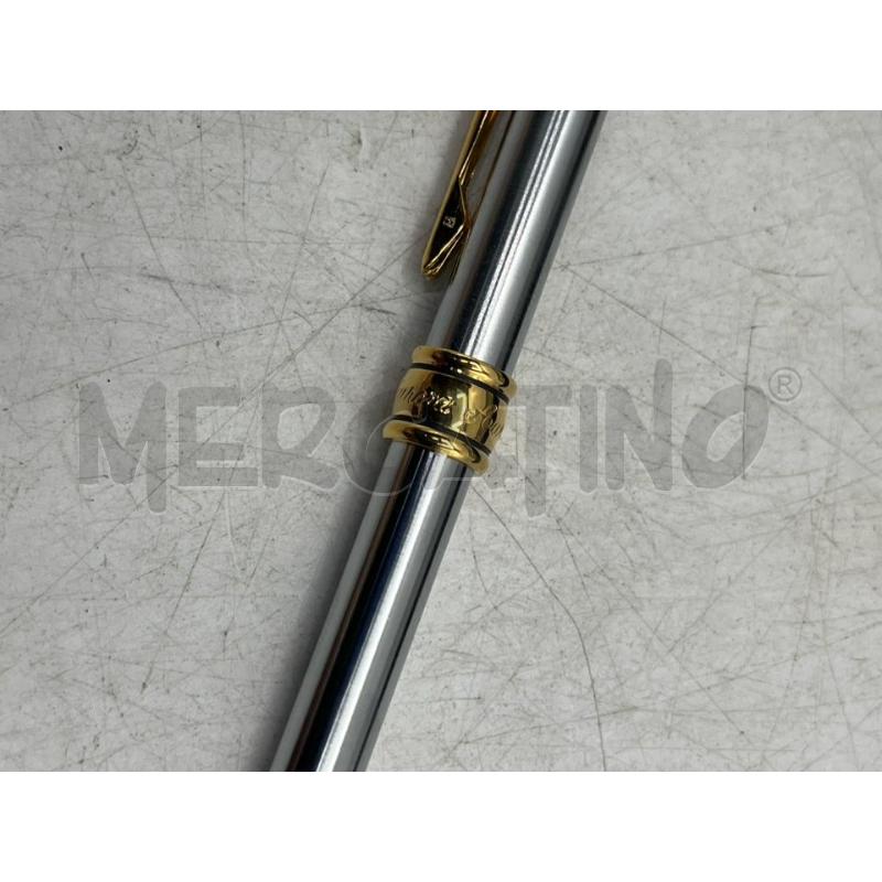 PENNA A SFERA AURORA INOX E DORATA | Mercatino dell'Usato Teramo 2