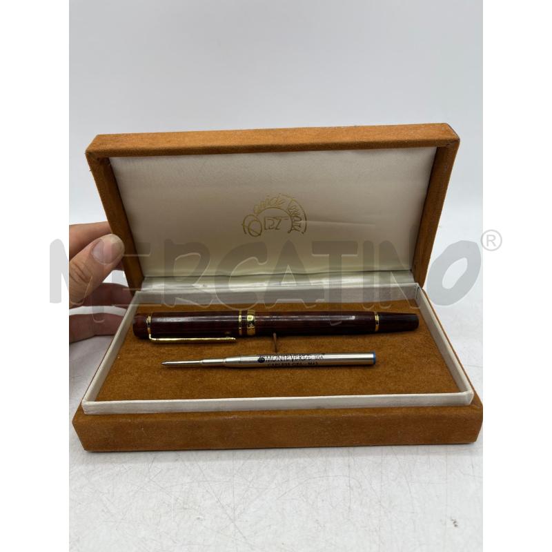 PENNA A SFERA IN LEGNO ELEGANTE VINTAGE DUE TORRI DAVIDE TESSARI DA COLLEZIONE | Mercatino dell'Usato Teramo 1