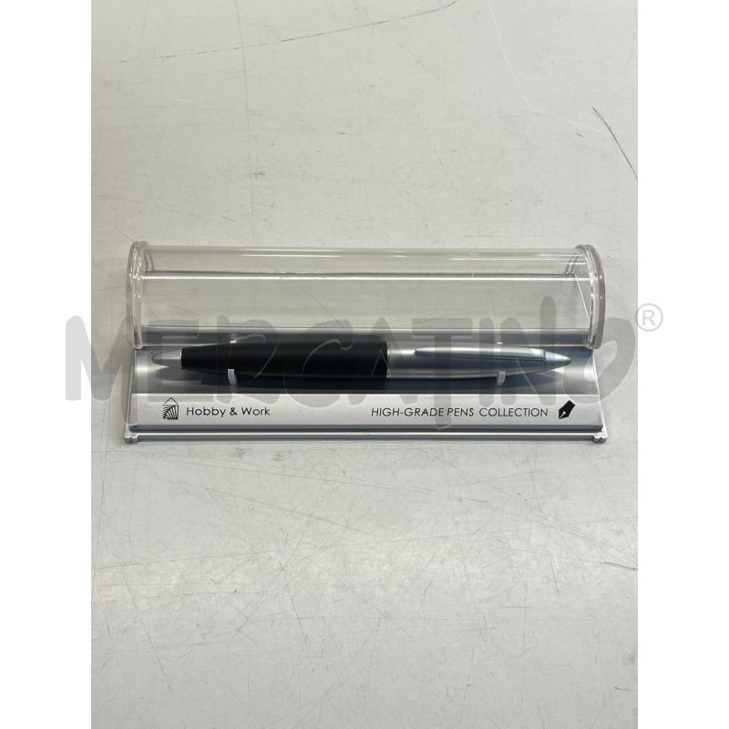 PENNA STILOGRAFICA HOBBY WORK ALLUMINIO NERA | Mercatino dell'Usato Teramo 1