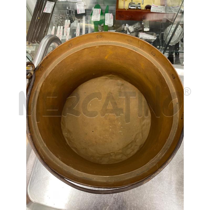 PENTOLA CALLARA RAME 1 MANICO | Mercatino dell'Usato Teramo 2