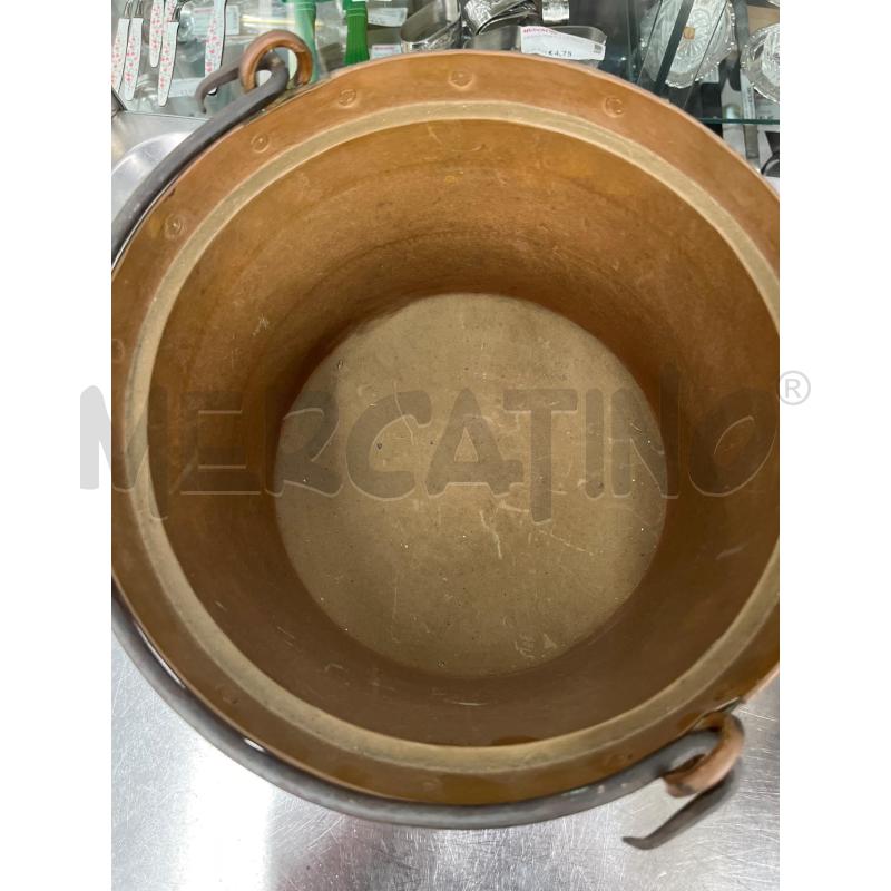 PENTOLA CALLARA RAME 1 MANICO | Mercatino dell'Usato Teramo 2