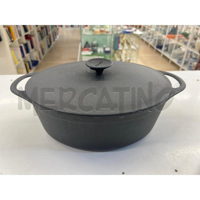PENTOLA CASSERUOLA OVALE FRANCESE T GHISA - COUSANCES   | Mercatino dell'Usato Teramo 1
