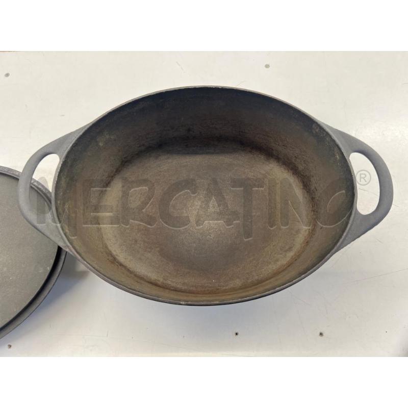PENTOLA CASSERUOLA OVALE FRANCESE T GHISA - COUSANCES   | Mercatino dell'Usato Teramo 3