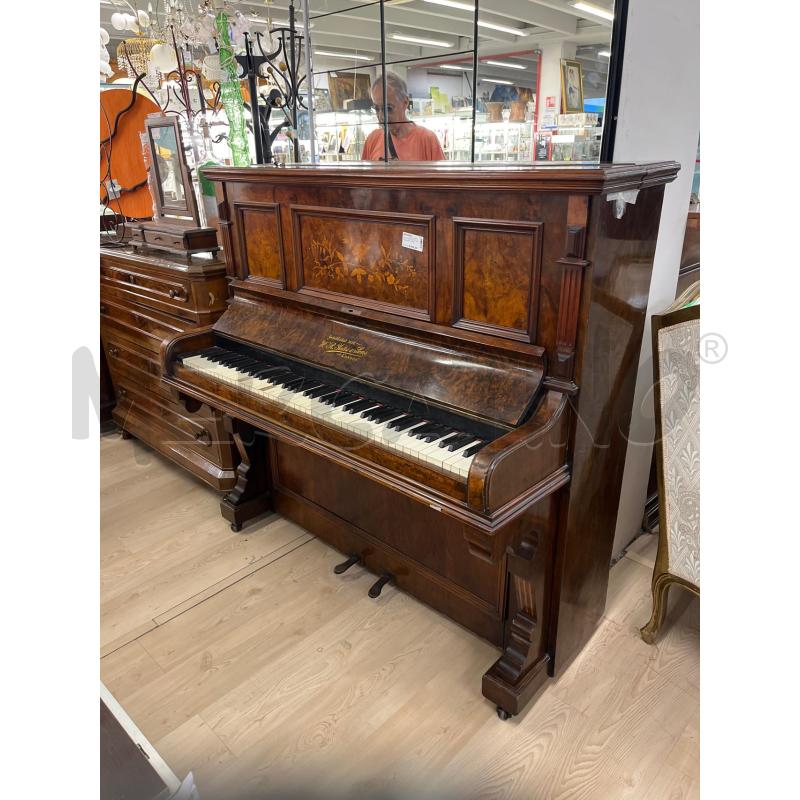 PIANOFORTE VERTICALE EPOCA W.R. YATES E SONS LONDON | Mercatino dell'Usato Teramo 3