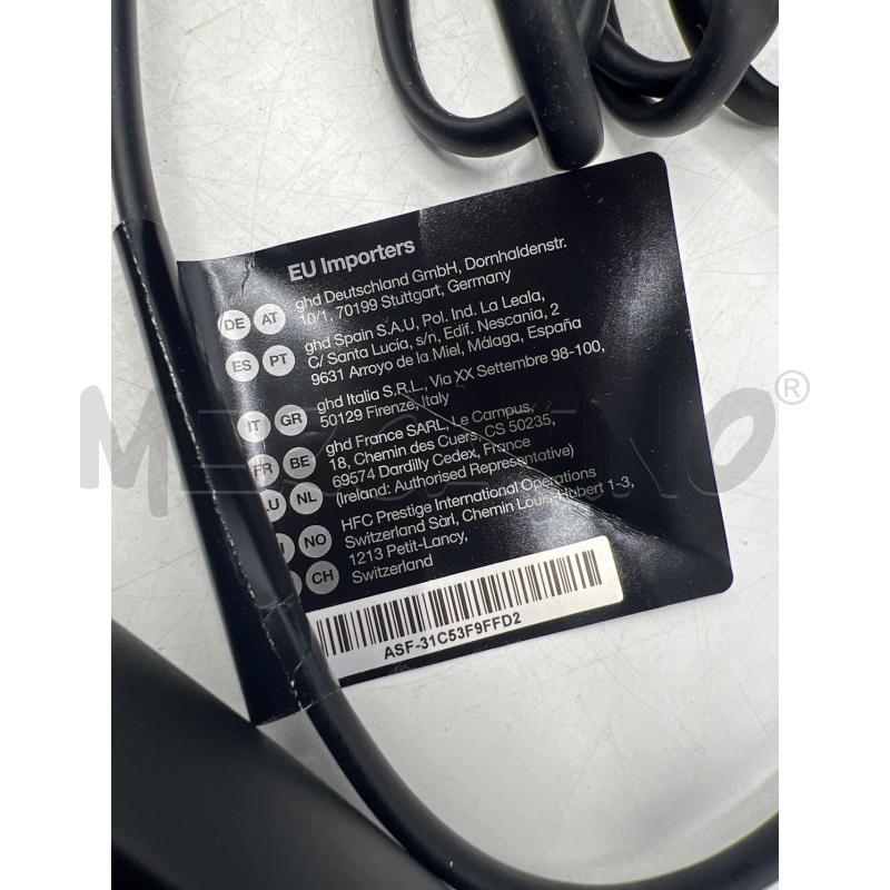 PIASTRA CAPELLI GHD MINI PROFESSIONAL POIS NERI INSERTO DORATO SCATOLA ARGENTATA | Mercatino dell'Usato Teramo 2