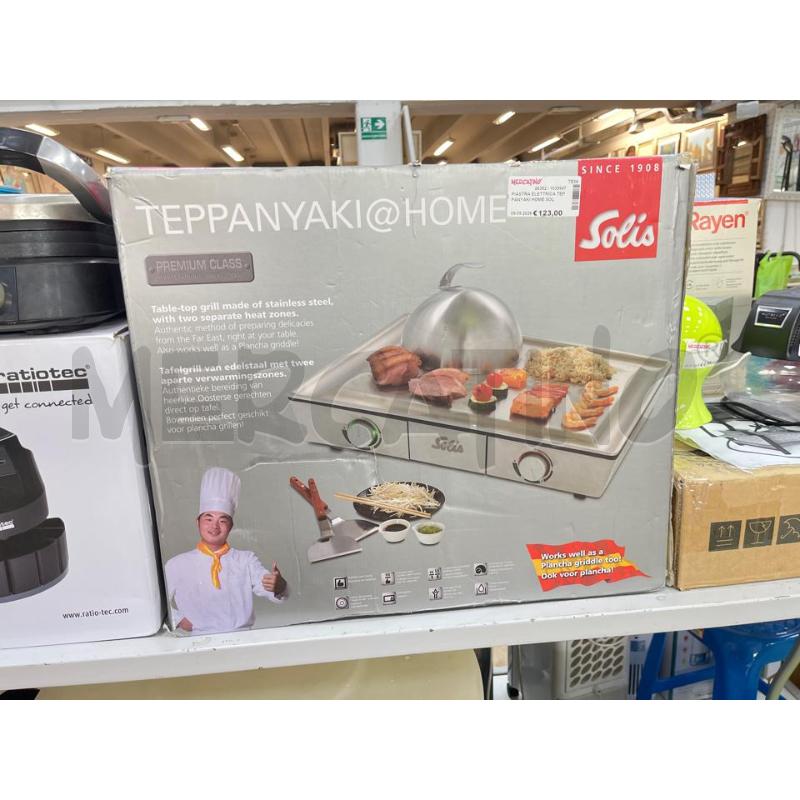 PIASTRA ELETTRICA TEPPANYAKI HOME SOLIS | Mercatino dell'Usato Teramo 1