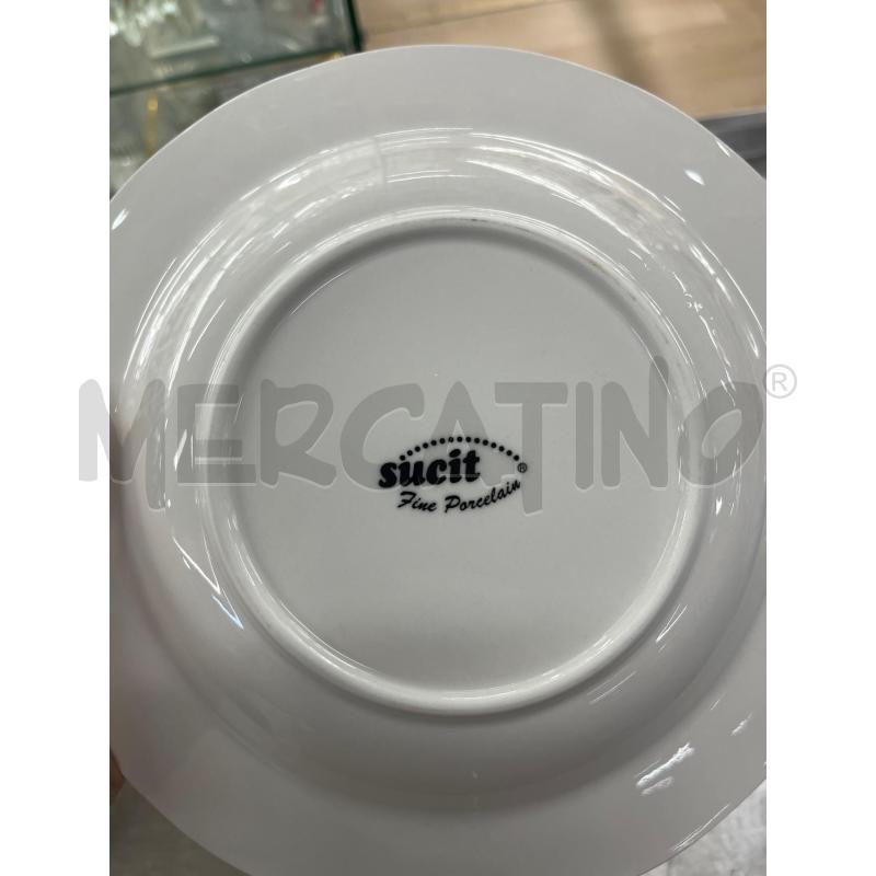 PIATTI PZ. 6+6+6 BIANCHI SHABBY SUCIT | Mercatino dell'Usato Teramo 3