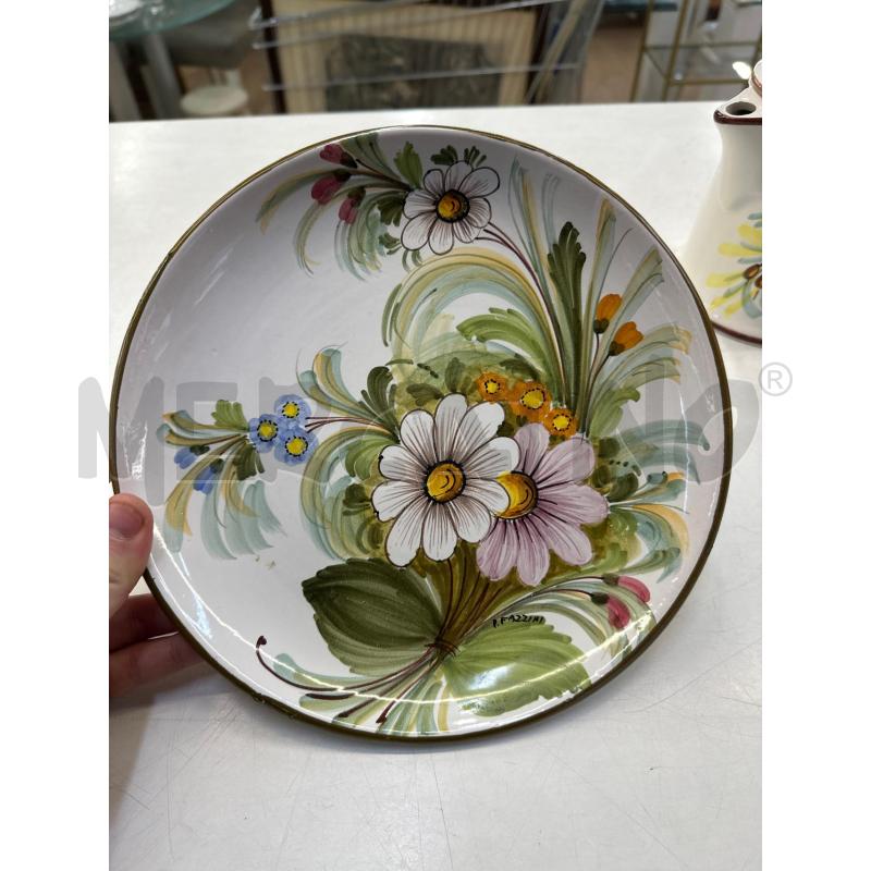 PIATTO CASTELLI FIORI | Mercatino dell'Usato Teramo 1