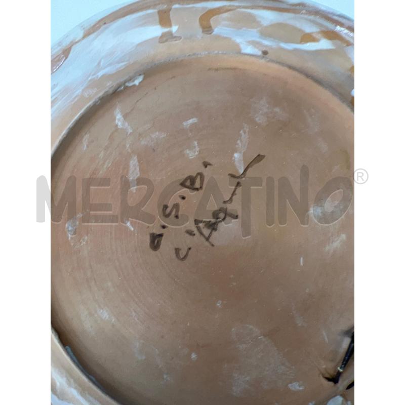 PIATTO CERAMICHE SAN BERNARDINO L'AQUILA FIORACCIO  | Mercatino dell'Usato Teramo 2