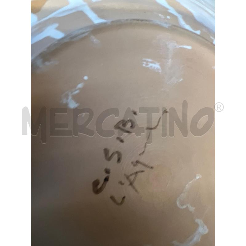 PIATTO CERAMICHE SAN BERNARDINO L'AQUILA FIORACCIO  | Mercatino dell'Usato Teramo 2