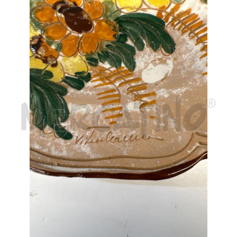 PIATTO CERAMICHE SAN BERNARDINO L'AQUILA FIORACCIO  | Mercatino dell'Usato Teramo 3