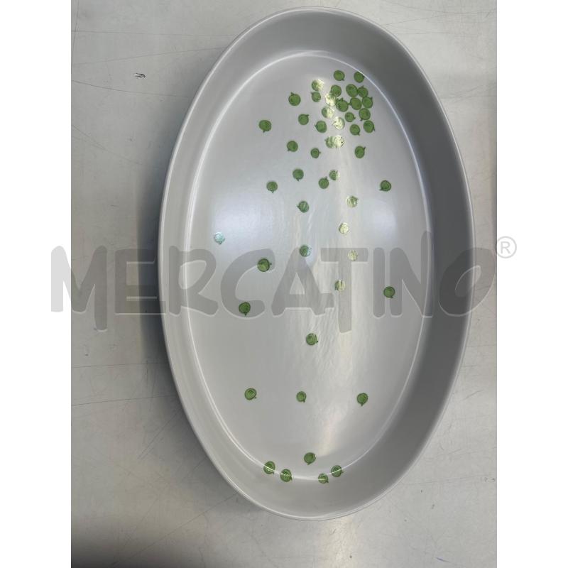 PIROFILA OVALE RICHARD GINORI STAMPA PISELLINI | Mercatino dell'Usato Teramo 1