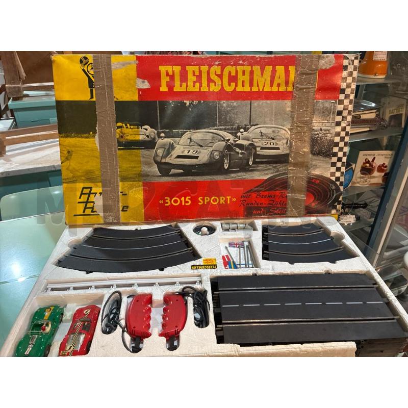 PISTA AUTO FLEISHMANN 3015 SPORT IN SCATOLA ANNI 60 | Mercatino dell'Usato Teramo 1