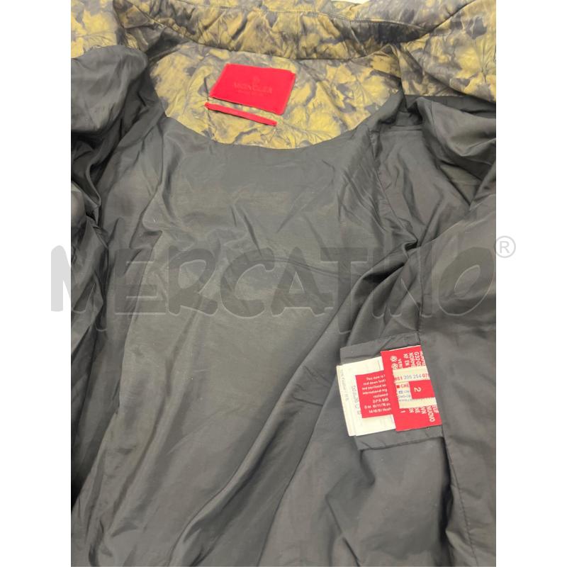 PIUMINO DONNA MONCLER GAMME ROUGE VERDE CAMOUFLAGE  | Mercatino dell'Usato Teramo 4
