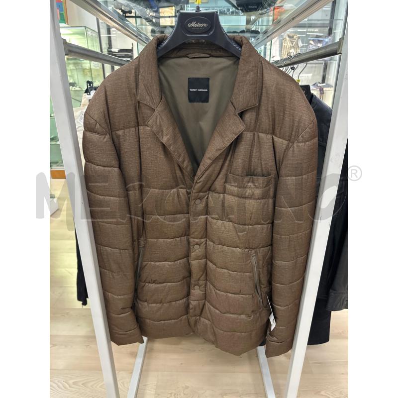 PIUMINO UOMO TAKESHI KUROSAWA VERDE OLIVA ZIP CENTRALE | Mercatino dell'Usato Teramo 1