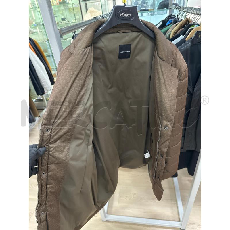 PIUMINO UOMO TAKESHI KUROSAWA VERDE OLIVA ZIP CENTRALE | Mercatino dell'Usato Teramo 5