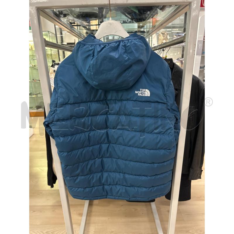 PIUMINO UOMO THE NORTH FACE COL VERDE PETROLIO CON CAPPUCCIO | Mercatino dell'Usato Teramo 3