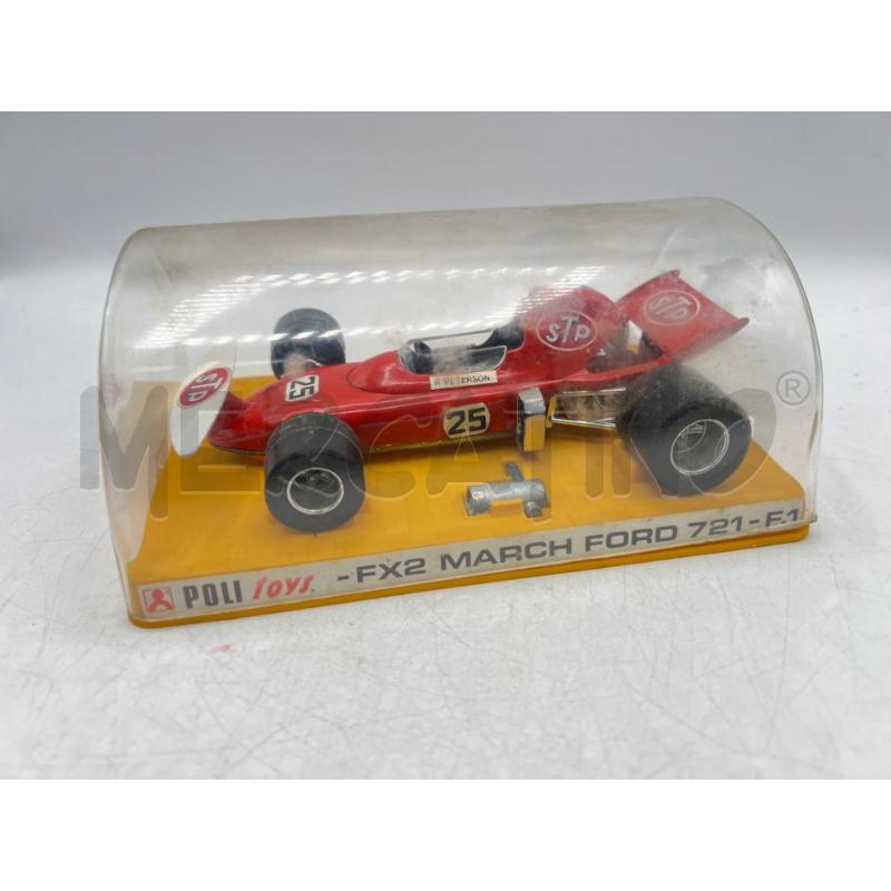POLITOYS FX2 MARCH FORD 721 IN SCATOLA ORIGINALE 1:25 MODELLINO AUTO DA CORSA FORMULA 1 F1 F | Mercatino dell'Usato Teramo 1