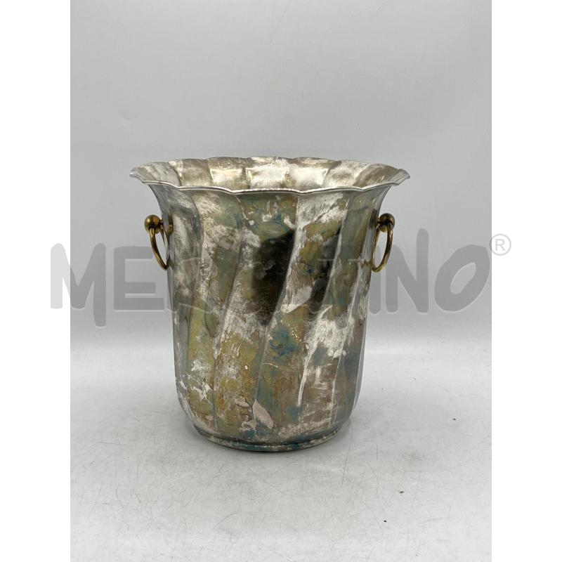PORTA BOTTIGLIA CHAMPAGNE IN SILVER PLATED | Mercatino dell'Usato Teramo 1