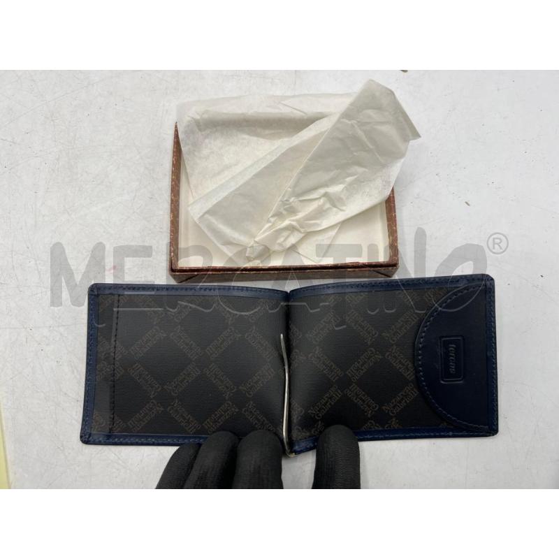 PORTA DOCUMENTI NAZARENO GABRIELI BLU UOMO T PELLE | Mercatino dell'Usato Teramo 2