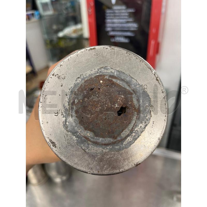 PORTA FIORE IN METALLO EX BUSSOLOTTO CANNONE LAVORAZIONE ARTIGIANALE  | Mercatino dell'Usato Teramo 2
