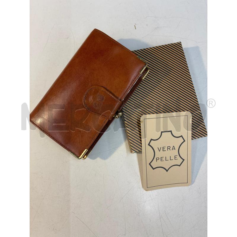 PORTA FOGLIO VINTAGE DA DONNA IN VERA PELLE MADE IN ITALY | Mercatino dell'Usato Teramo 5