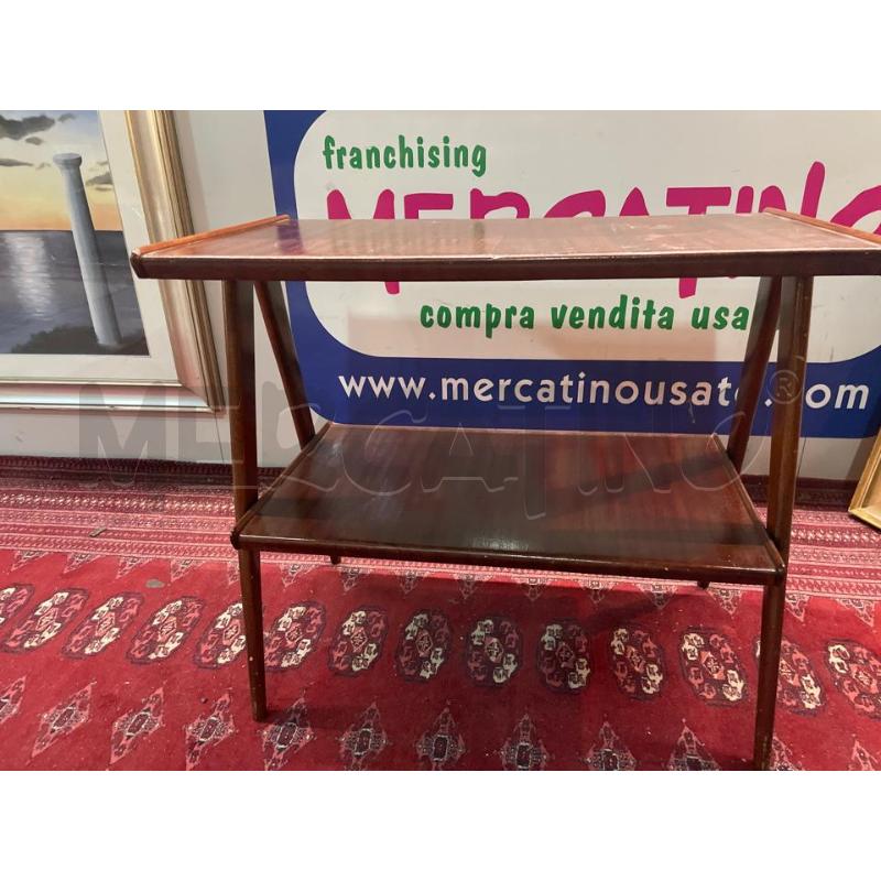 PORTA TV MODERNARIATO ANNI 50 IN LEGNO | Mercatino dell'Usato Teramo 3