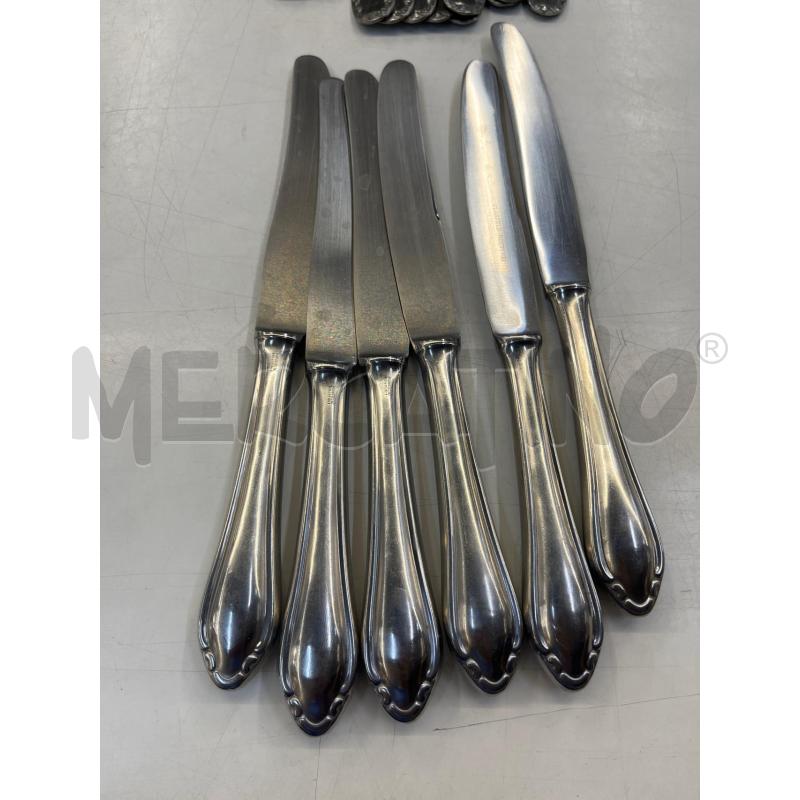 POSATE PZ. 12+12+12+4 INOX CLARFELD ROSTFREI | Mercatino dell'Usato Teramo 4